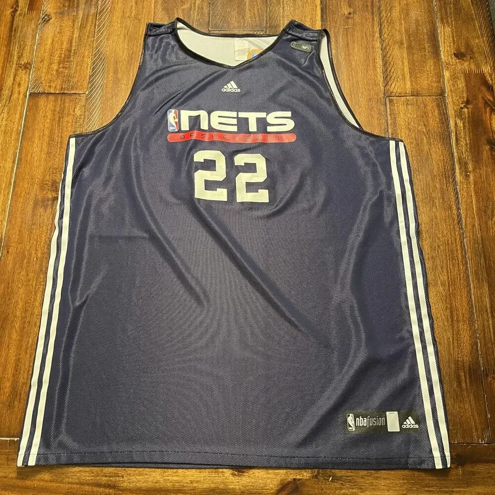 Nets Jersey Nets 2XL Tall Team Issued Anthony Morrow Basketball Adidas Jersey